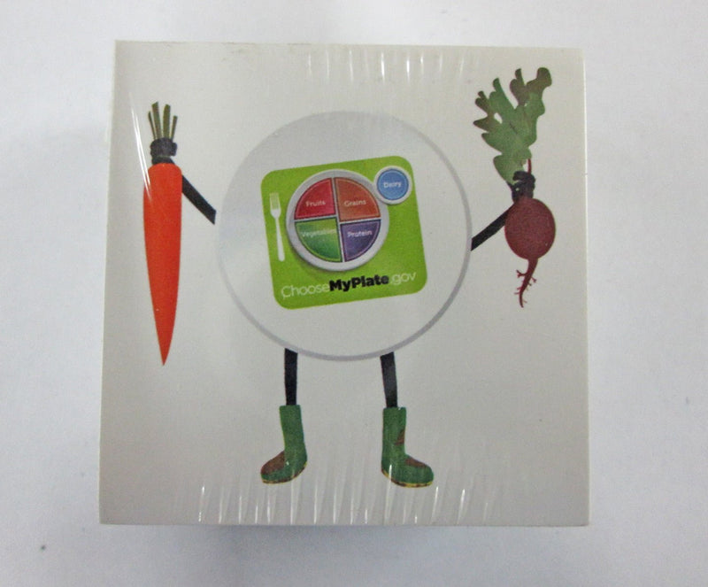 MyPlate Vegetable Stickers 2" - Pack of 100 - Nutrition Education Store