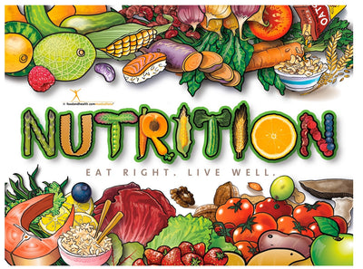 Nutrition Theme Banner 48" X 36" - Nutrition Education Store