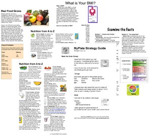 Office of Nutrition Set Poster Handouts Download PDF - Nutrition Education Store