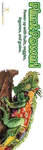 Plant Power Bookmarks pack of 50 2"X7" - Nutrition Education Store
