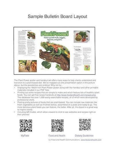 Plant Power Poster Handout Download PDF - Nutrition Education Store