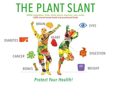 Plant Slant Vinyl Health Fair Banner 48" x 36" - Nutrition Education Store