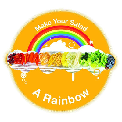 Rainbow Salad Aprons - 6 pack of kelly green aprons with pockets and adjustable straps - Nutrition Education Store