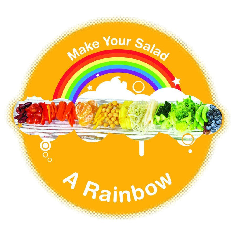 Rainbow Salad Aprons - 6 pack of kelly green aprons with pockets and adjustable straps - Nutrition Education Store