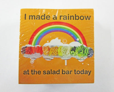 Rainbow Salad Stickers 2" - Pack of 100 - Nutrition Education Store