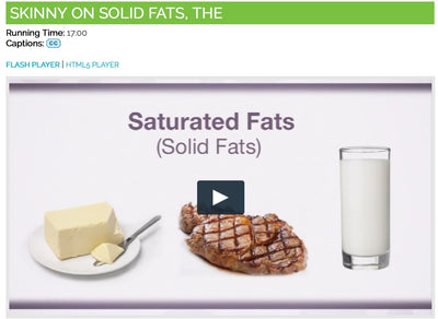 Skinny on Solid Fats DVD - Nutrition Education DVD - Nutrition Education Store