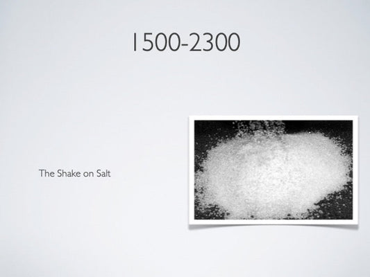 Sodium Education PowerPoint Show and Handouts - DOWNLOAD - Nutrition Education Store