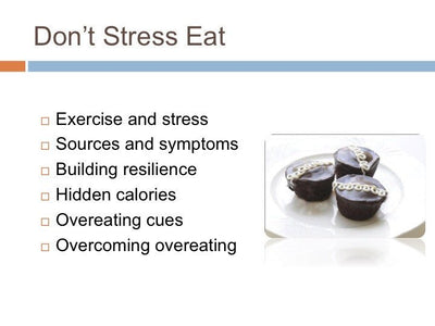 Stress Eating and Food Cravings PowerPoint and Handout Lesson - DOWNLOAD - Nutrition Education Store