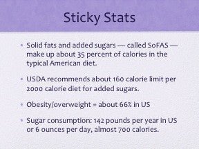 Sugar Scoop PPT and Handout Lesson - DOWNLOAD - Nutrition Education Store