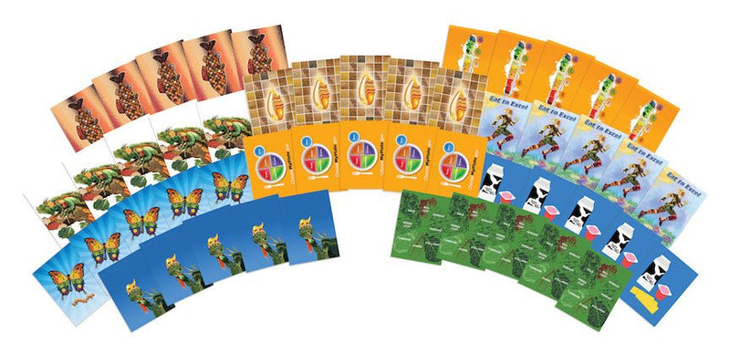 Trading Cards - Prizes and Incentives for Nutrition - Set of 50 With 10 Different Designs - Nutrition Education Store