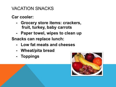 Vacation Light PowerPoint and Handout Lesson - DOWNLOAD - Nutrition Education Store