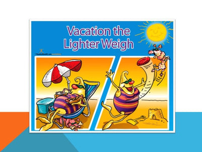 Vacation Light PowerPoint and Handout Lesson - DOWNLOAD - Nutrition Education Store