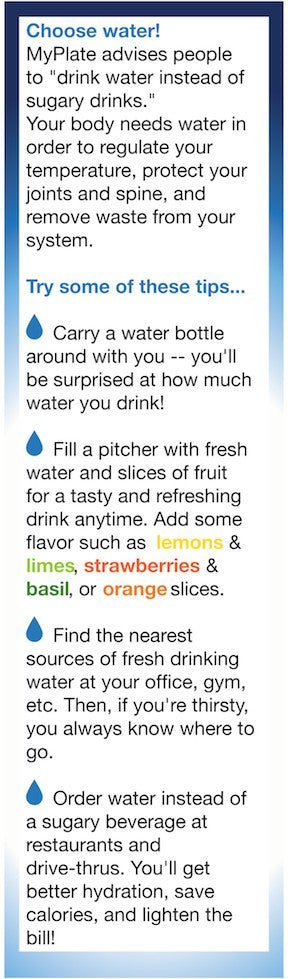 Water Bookmark - Pack of 50 - Nutrition Education Store