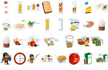 Weight Loss Diet Clipart - Nutrition Education Store