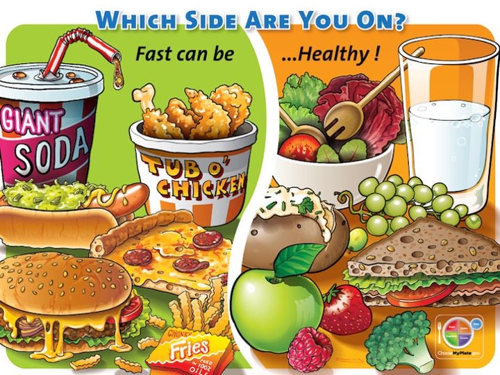 Which Side Are You On PowerPoint Show PPT With Handouts - DOWNLOAD - Nutrition Education Store