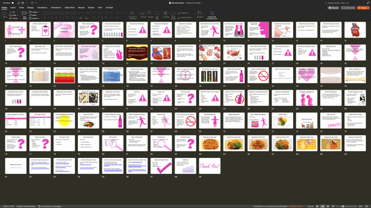 Women's Health Bootcamp PowerPoint and Handouts - DOWNLOAD - Nutrition Education Store